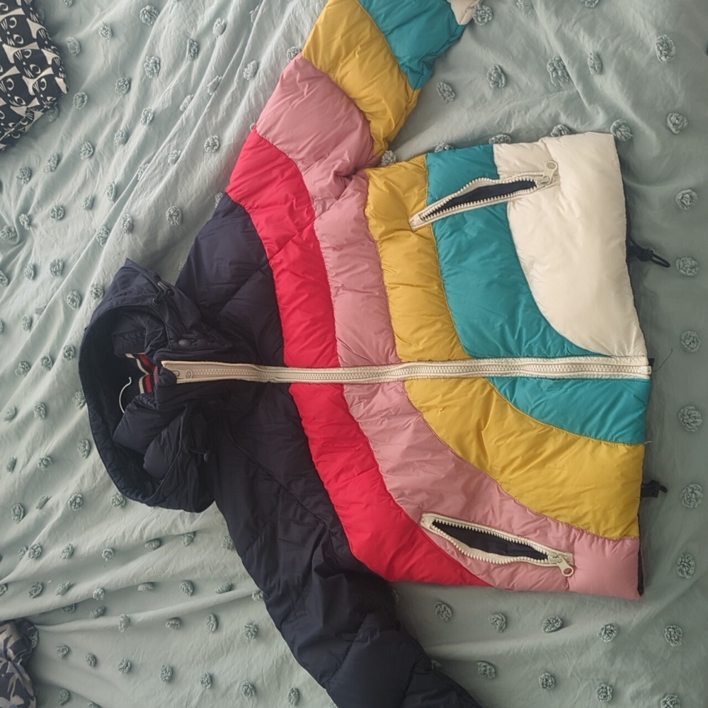 Marine Layer Color Block Puffer - image 5